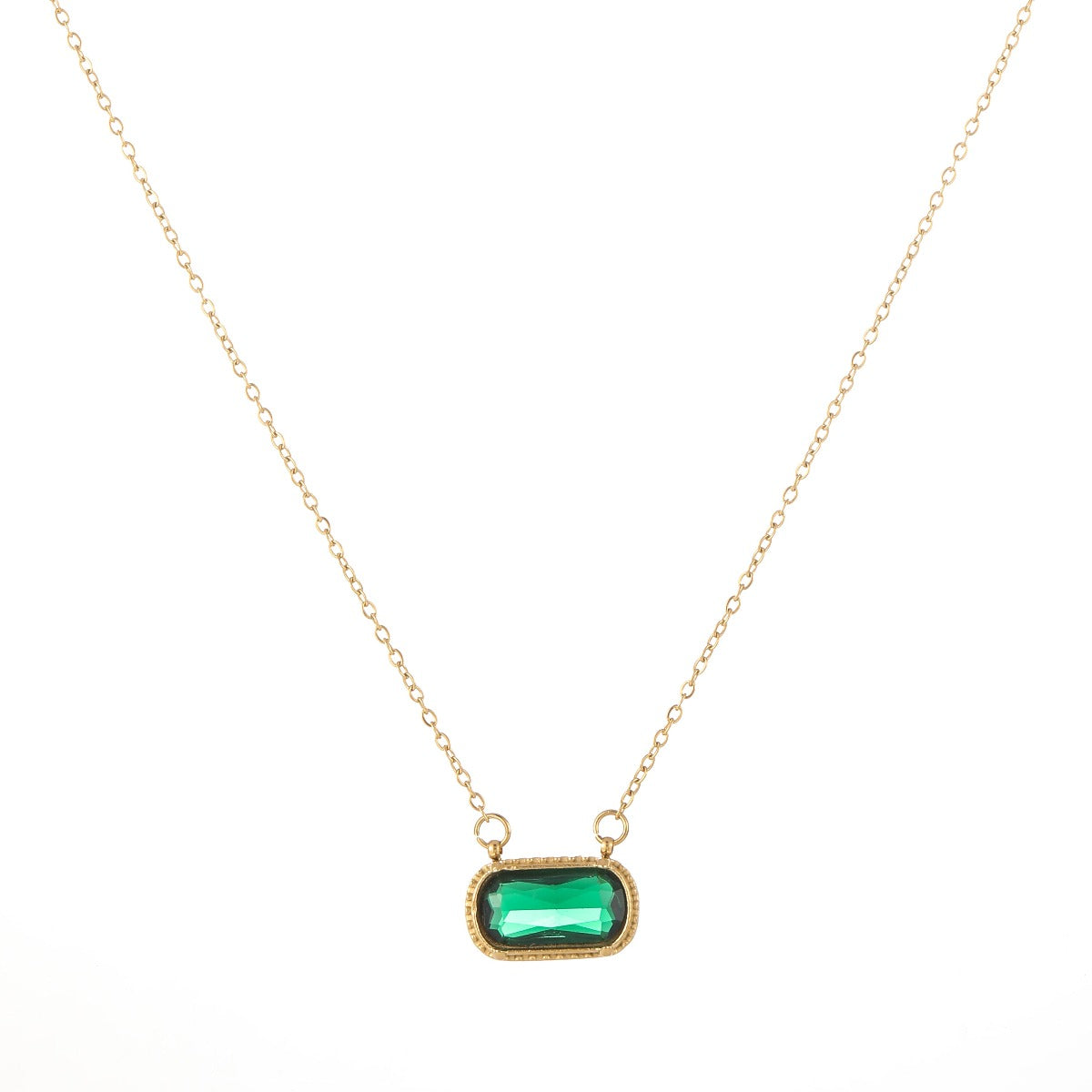 Stone Pendant Necklace