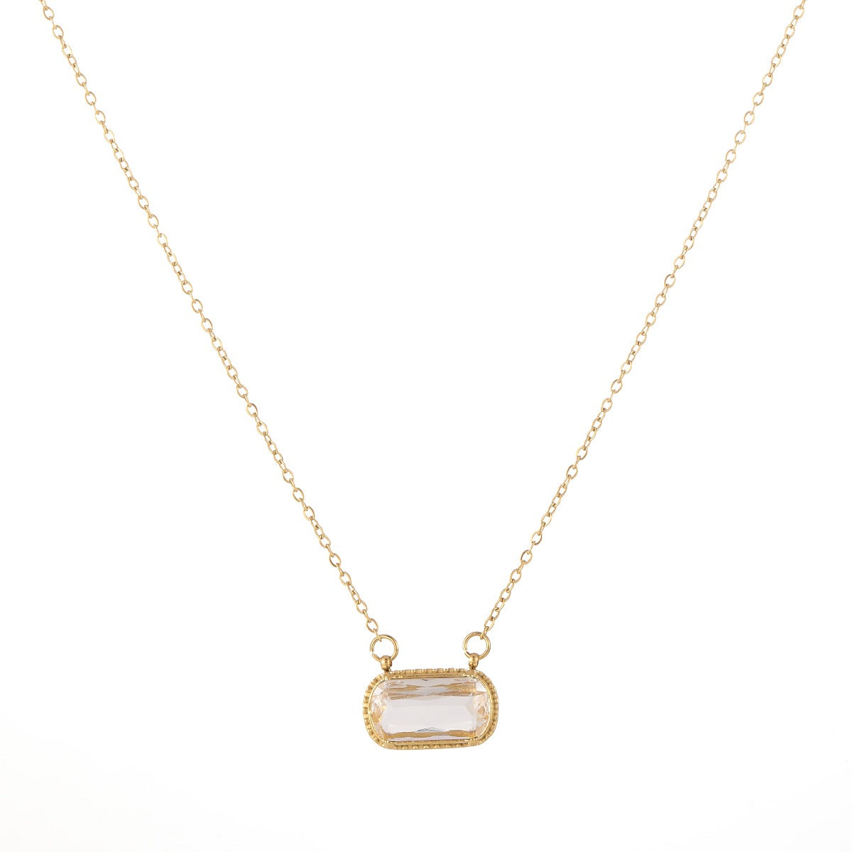 Stone Pendant Necklace
