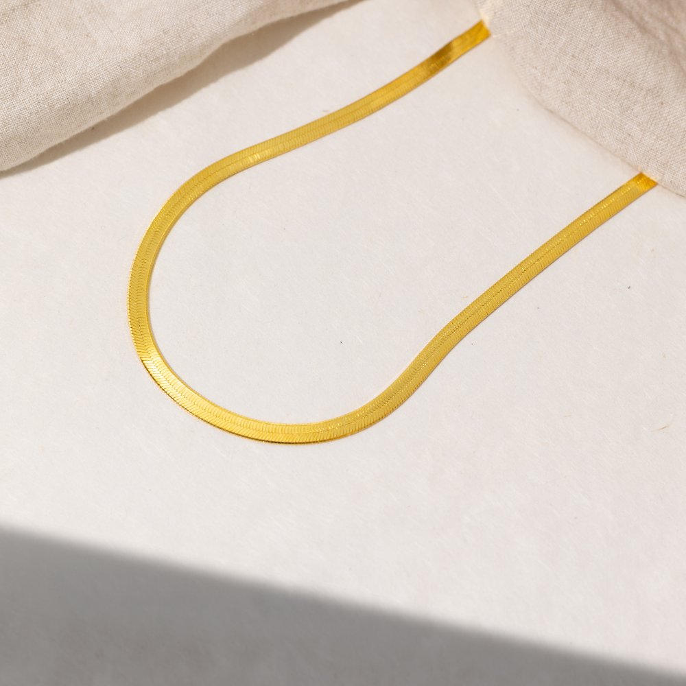 Herringbone Chain - 5mm
