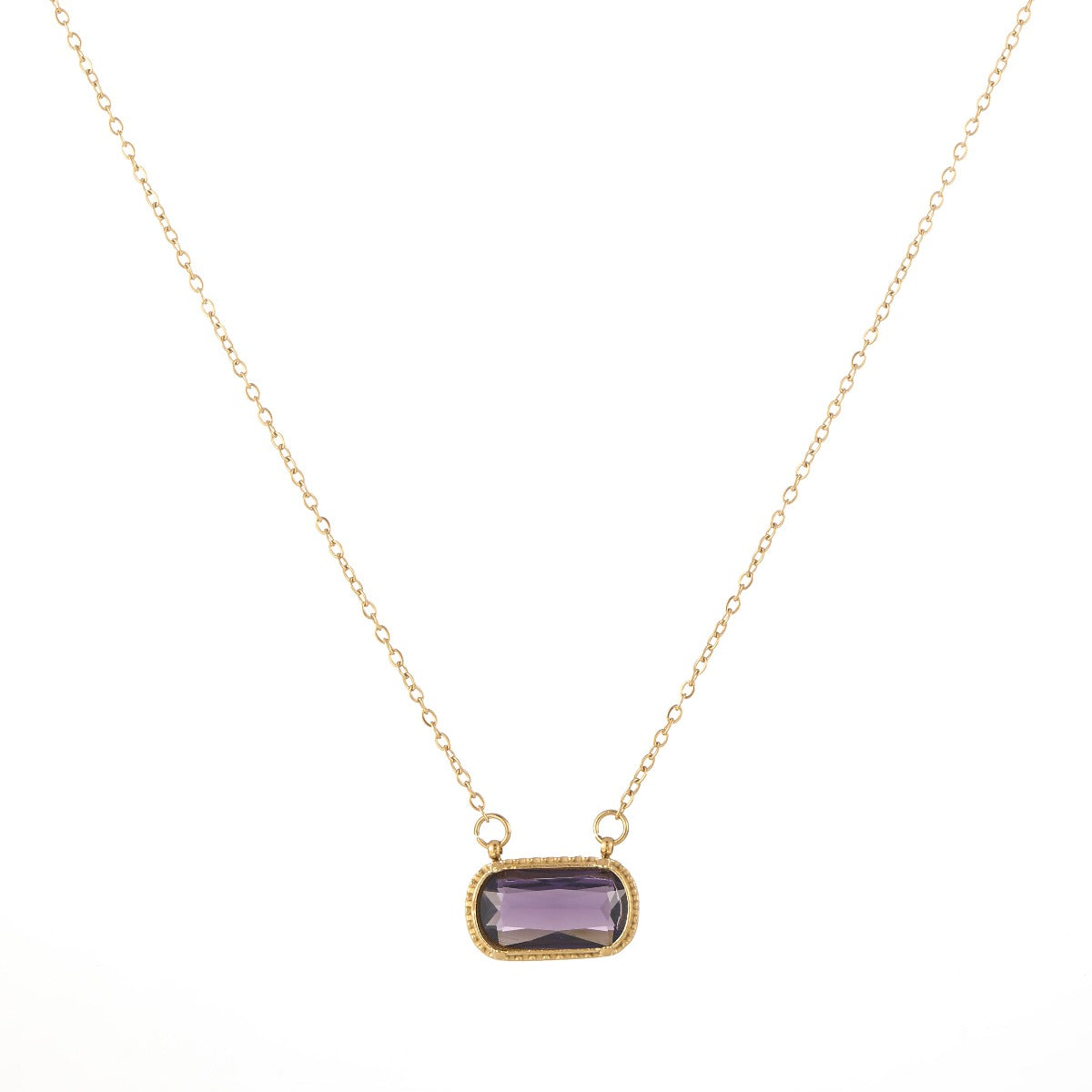Stone Pendant Necklace