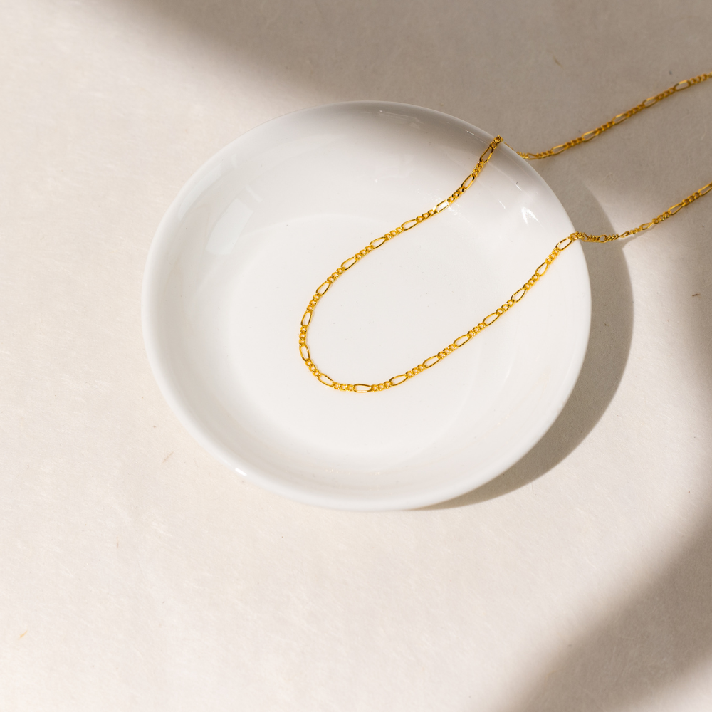 Figaro Chain Necklace - 3mm
