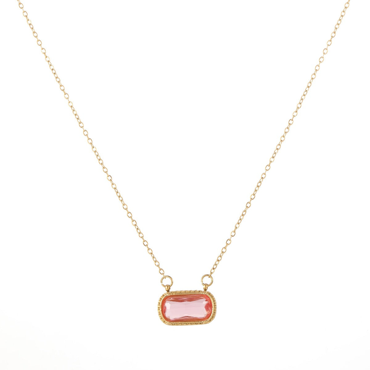 Stone Pendant Necklace