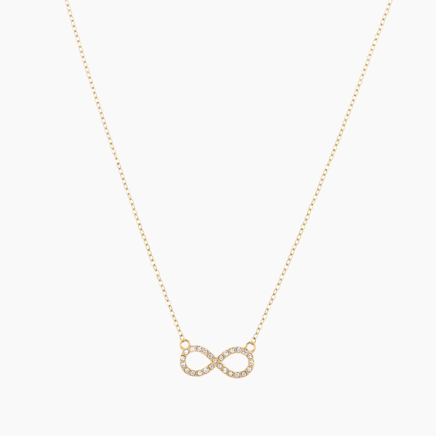 Iced Infinity Necklace