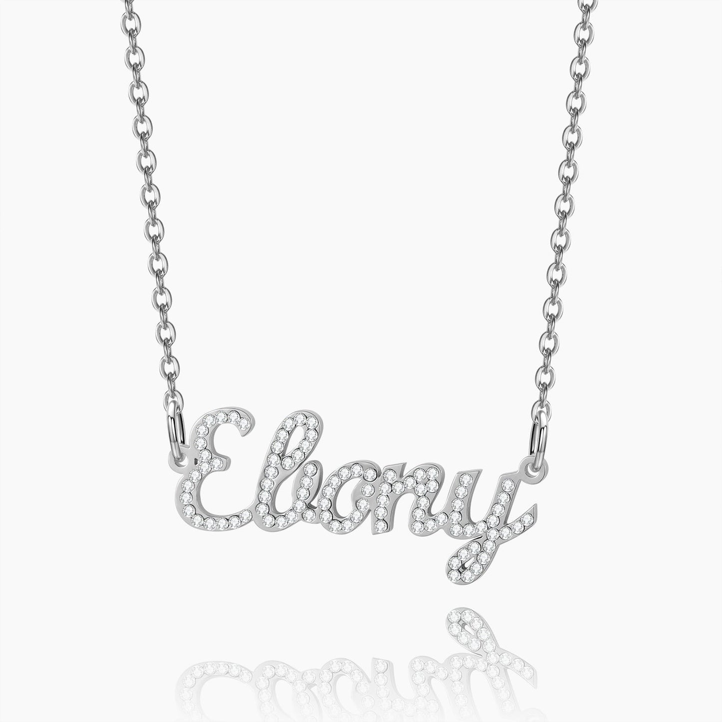 Kids Iced Name Necklace