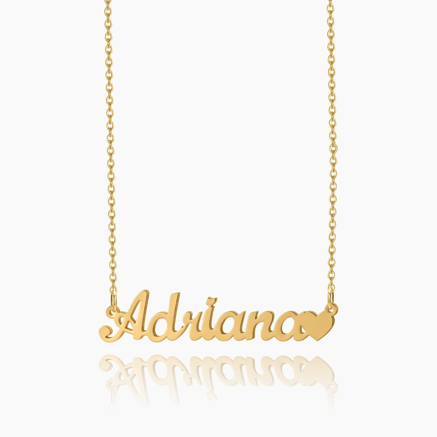 Name Heart Necklace