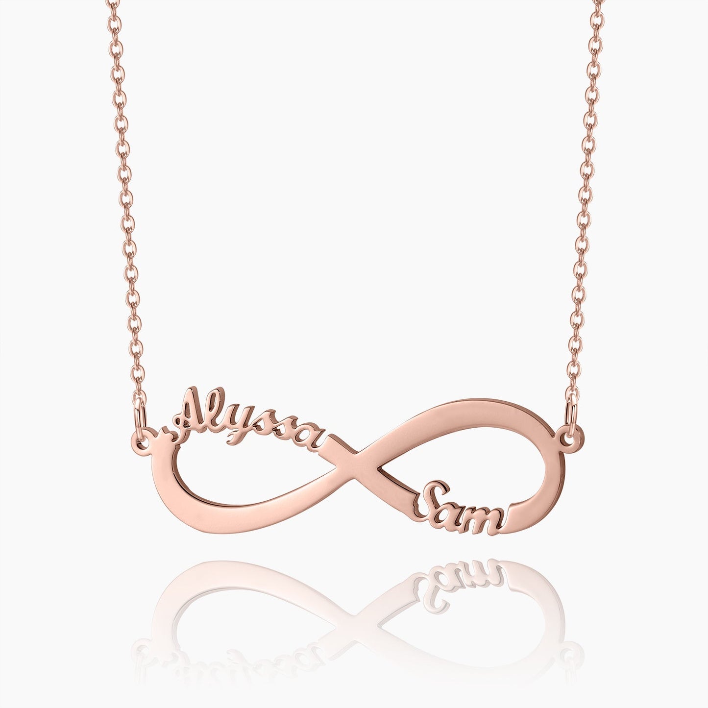 Infinity Pendant Name Necklace