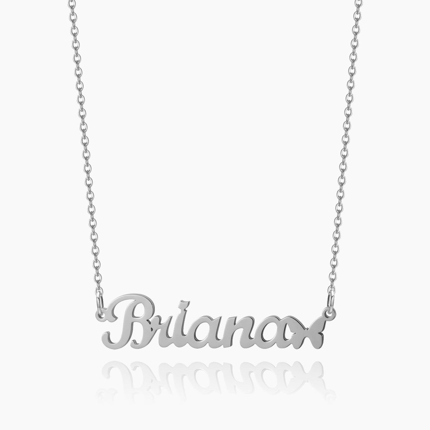 Kids Butterfly Name Necklace