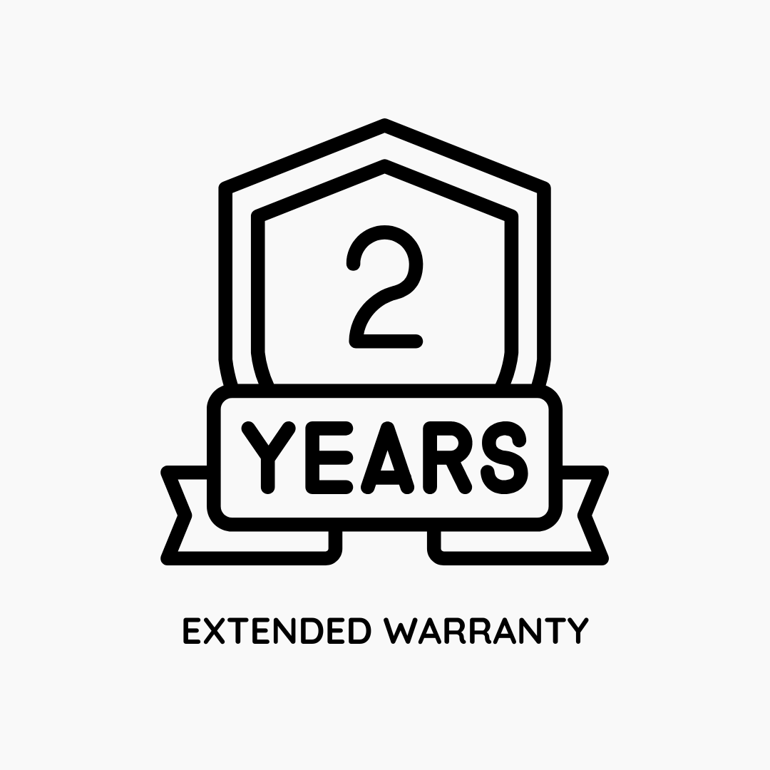 2-Year Warranty