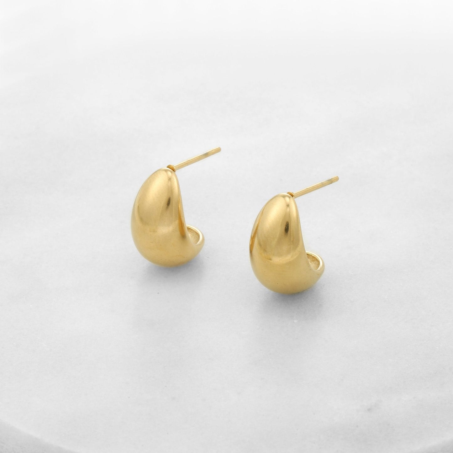 Dome Drop Earrings