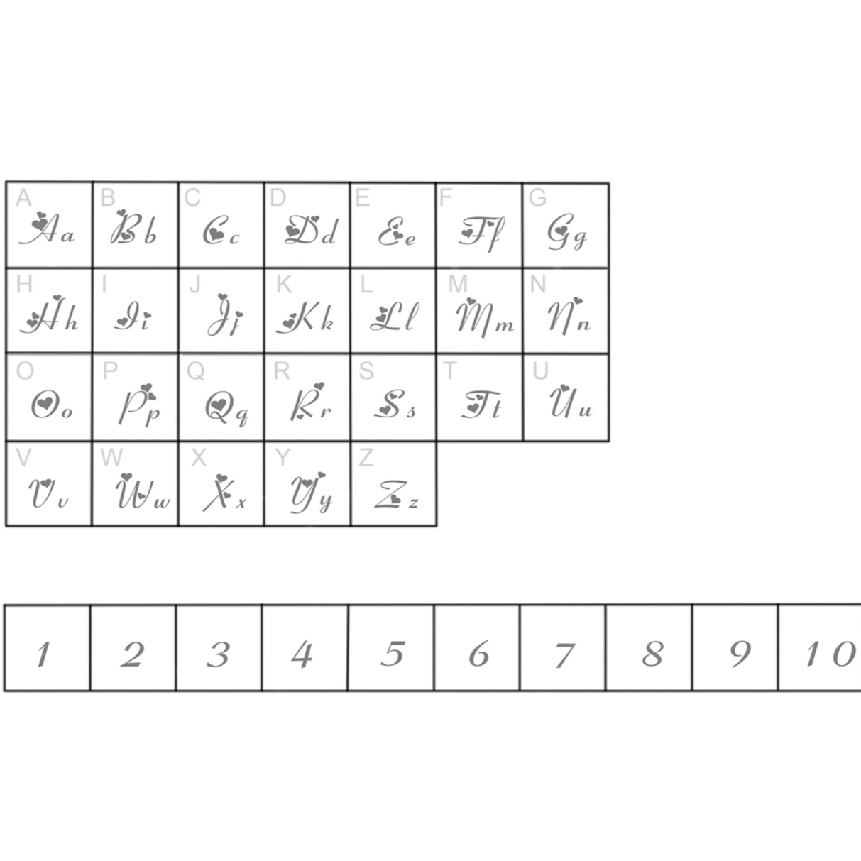 Name Twirl Hoop Earrings