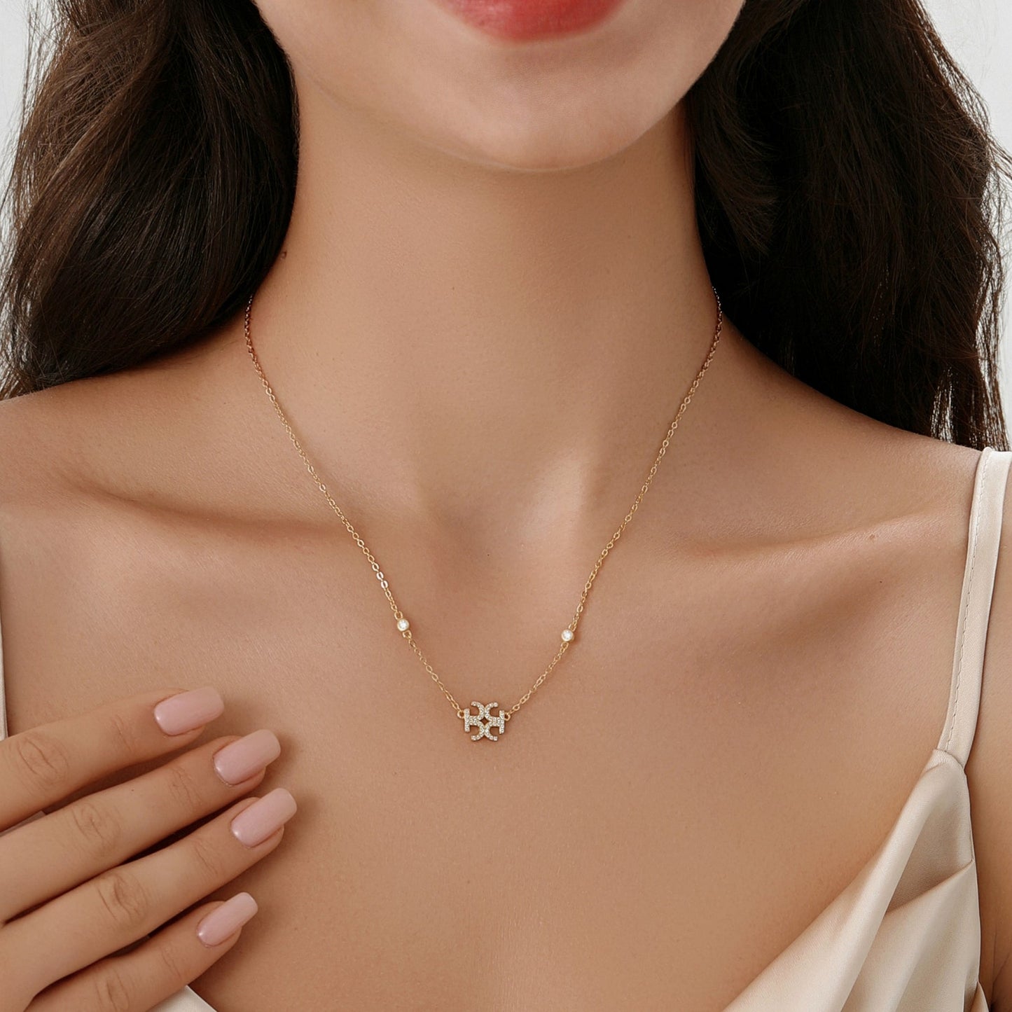 Dorado Moissanite Pendant Necklace