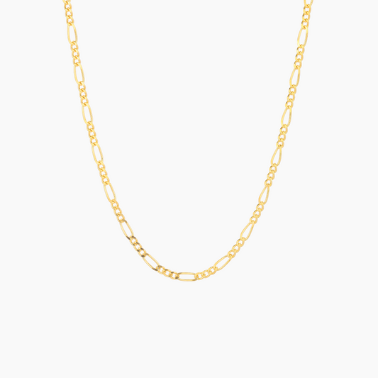 Figaro Chain Necklace - 3mm