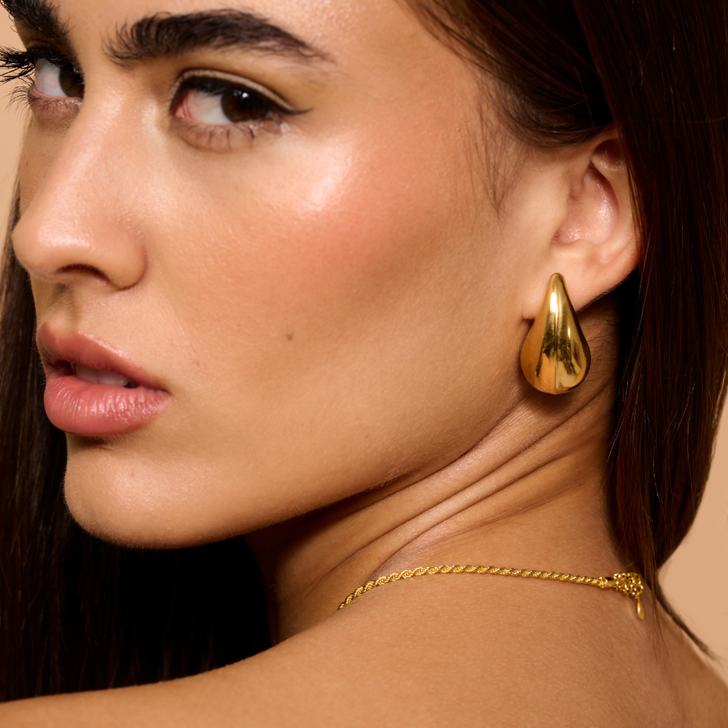 Drop Stud Earrings