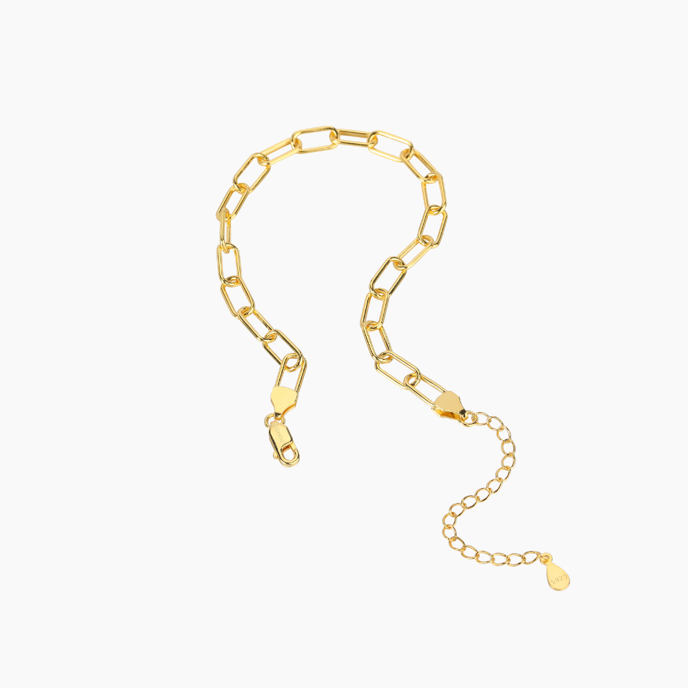 Paper Clip Bracelet - 4mm