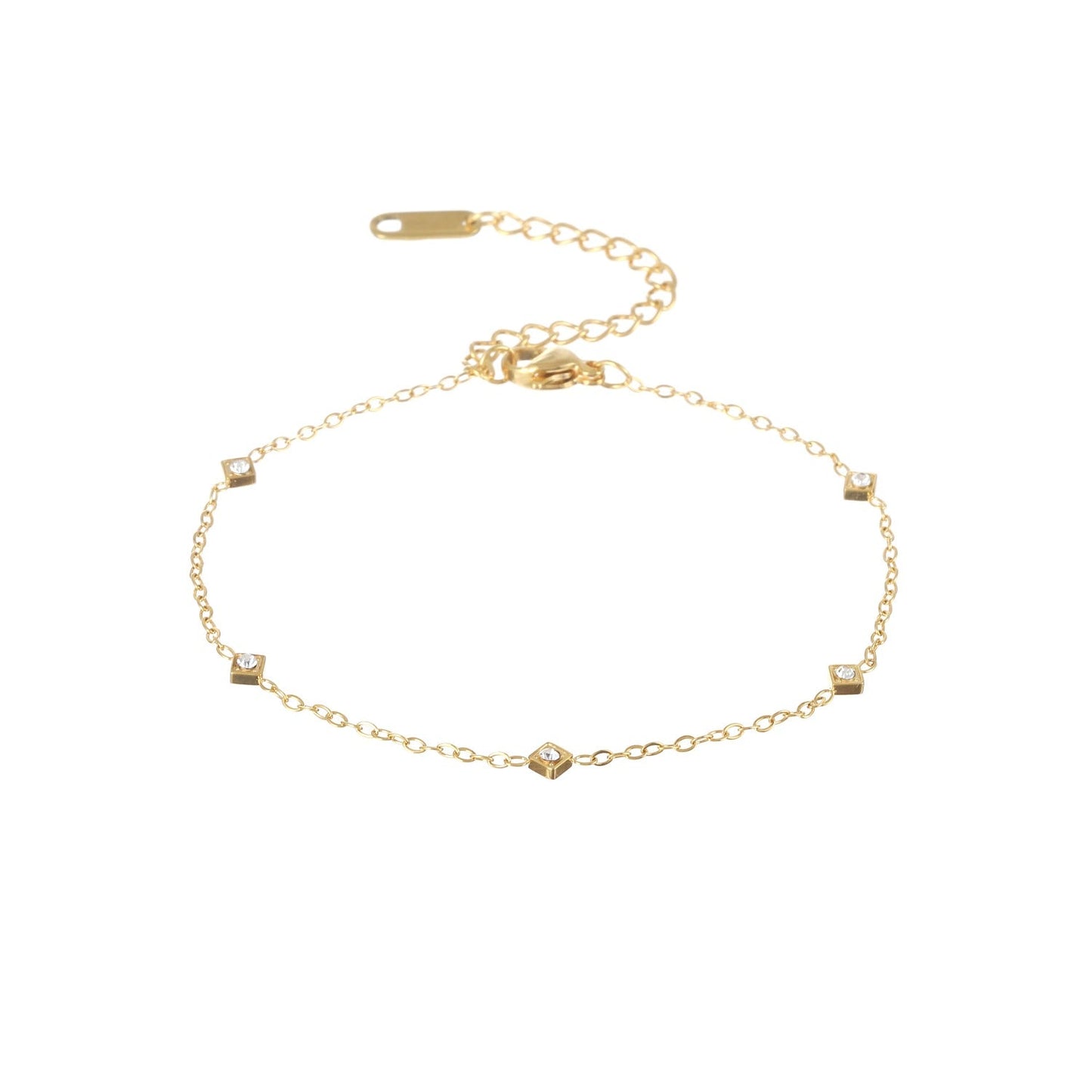 Crystal Chain Anklet