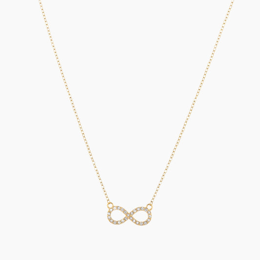 Iced Infinity Necklace
