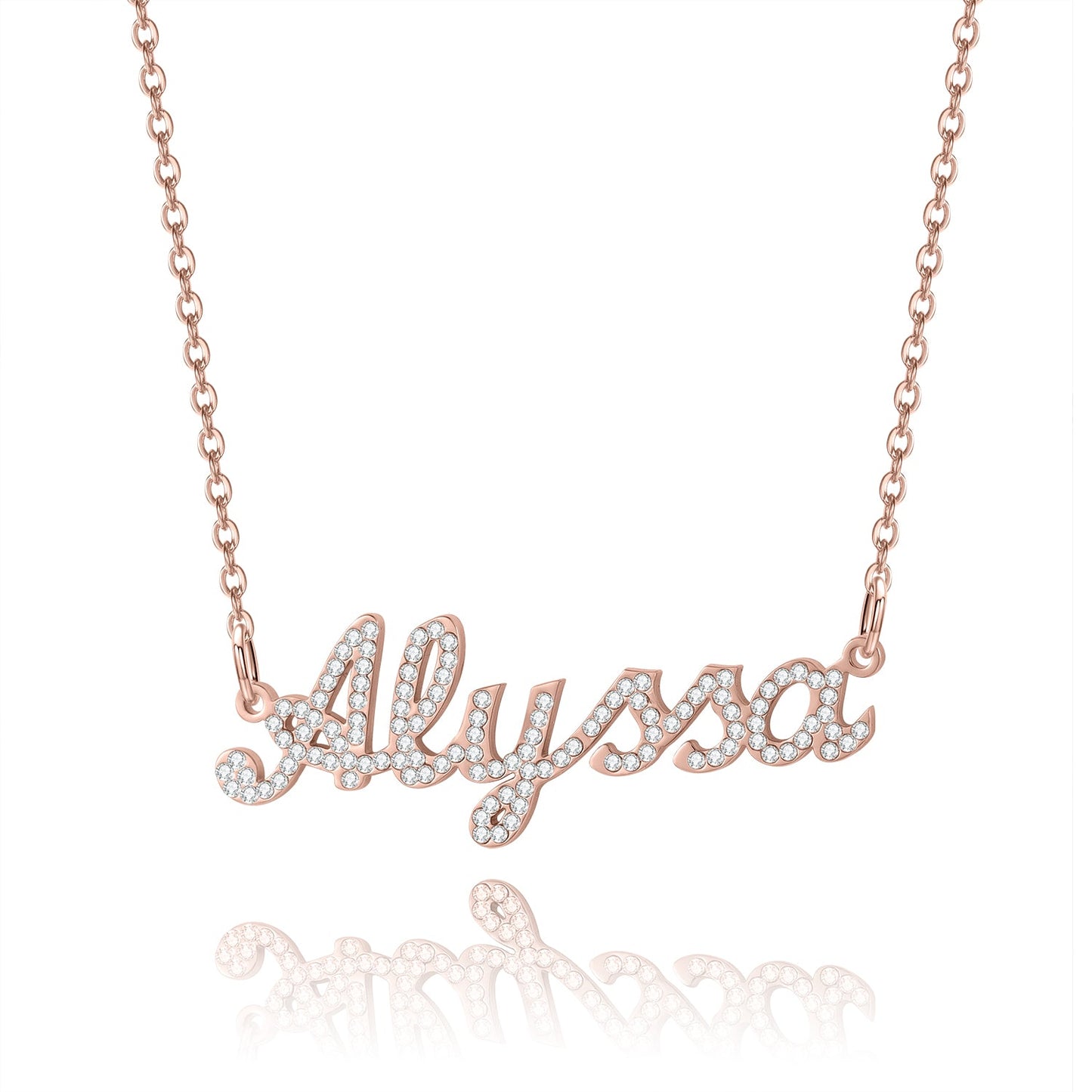 Kids Iced Name Necklace