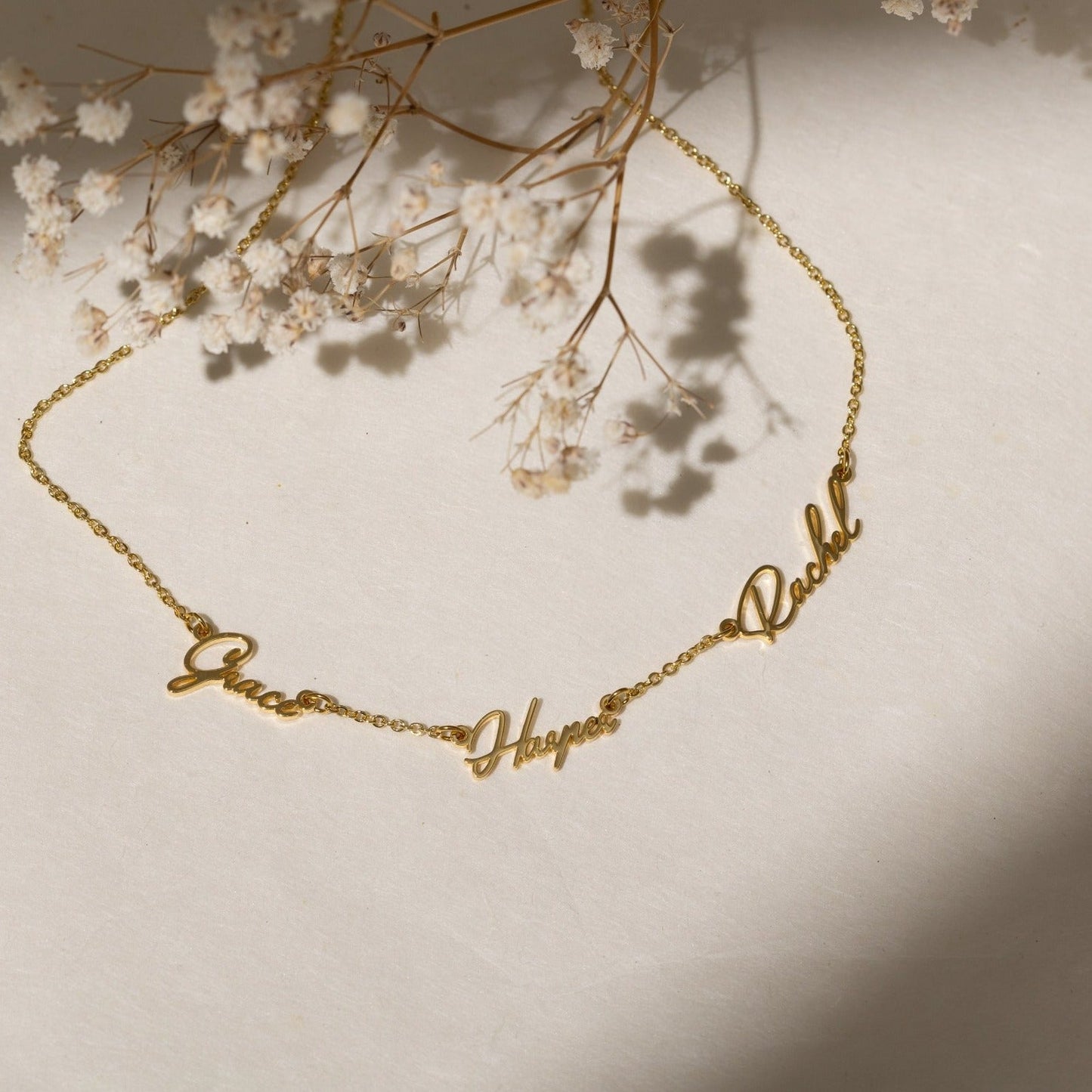 Multi Name Necklace