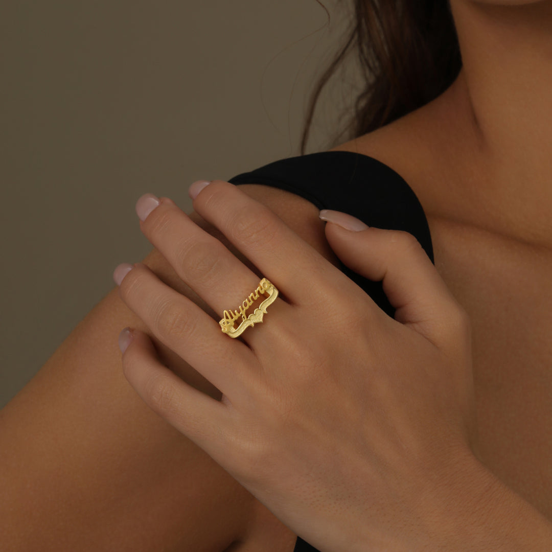 3D Name Ring