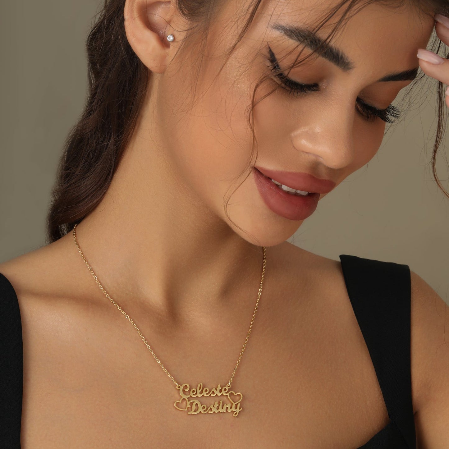 Double Name Necklace