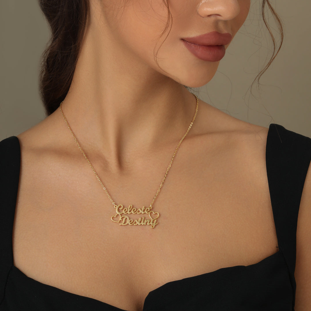 Double Name Necklace