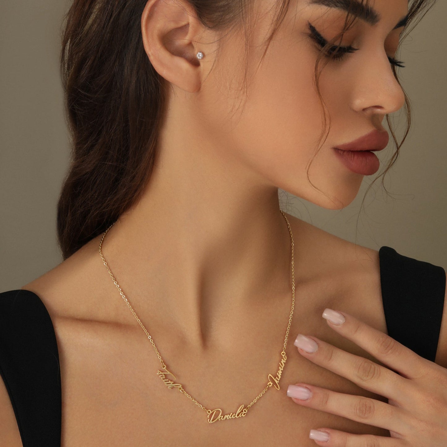 Multi Name Necklace