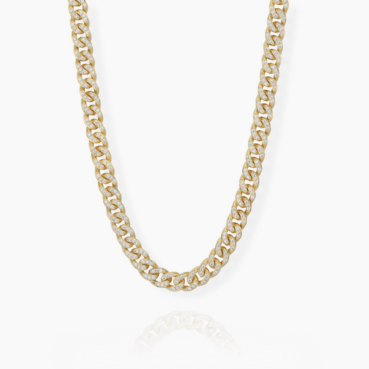 Iced Cuban Link Chain - 7mm